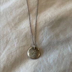 Authentic Tiffany C necklace
